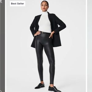 Spanx Faux Leather Leggings
